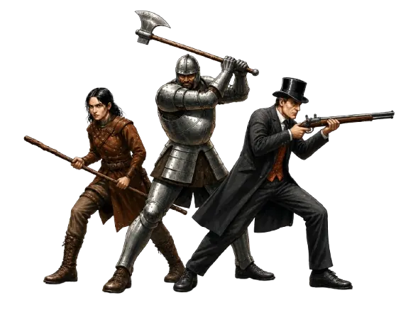 Integrity Engine adventuring party