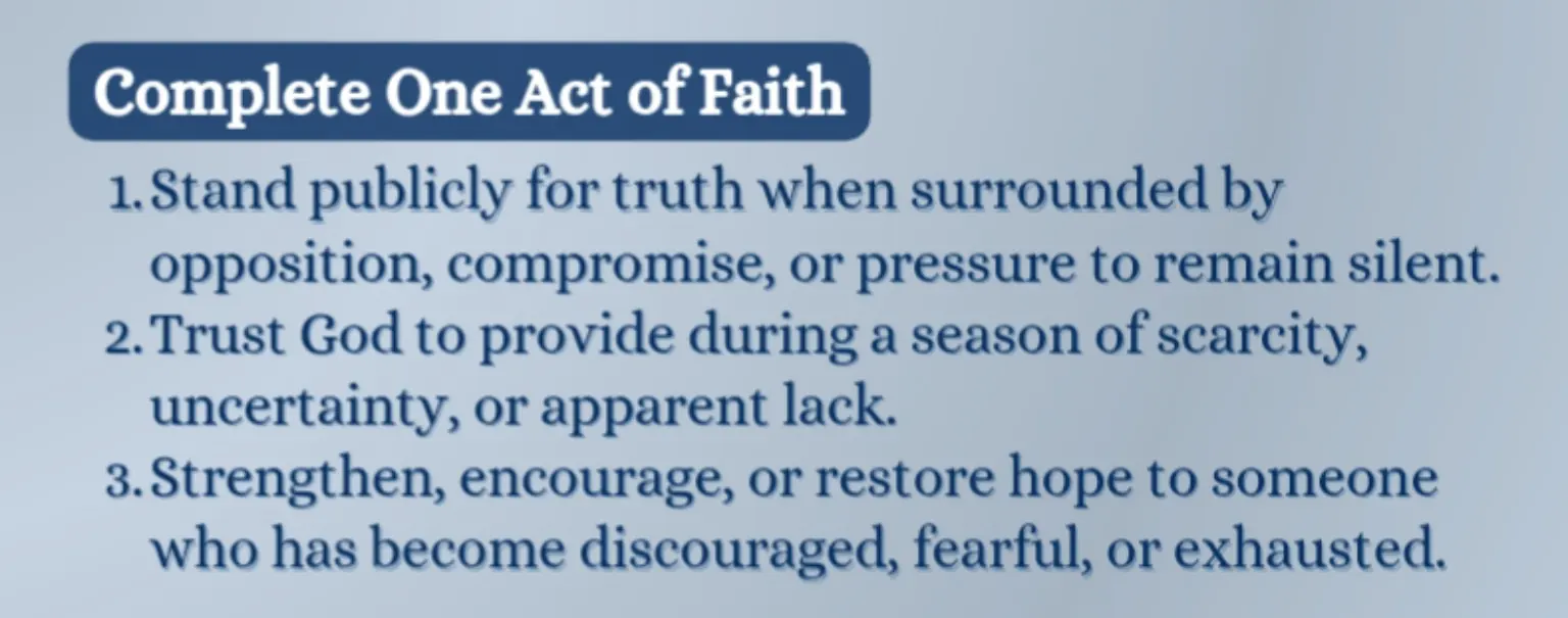 Elijah Acts of Faith card detail