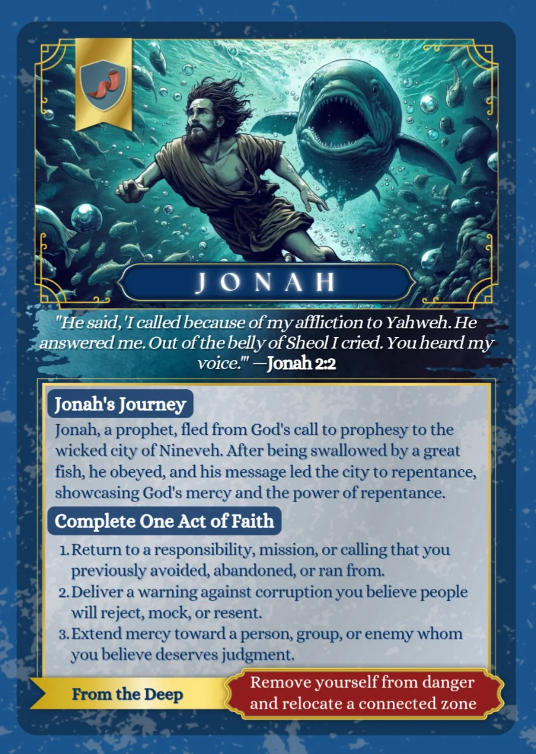 Jonah Hall of Faith full hero card